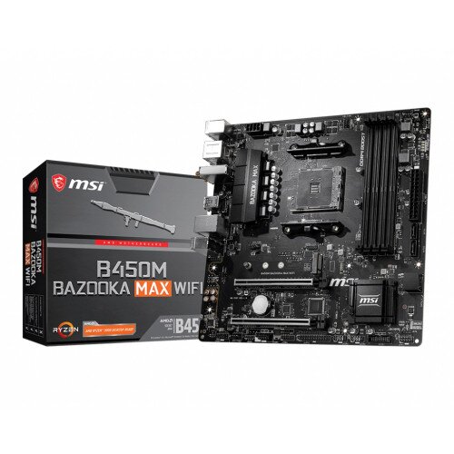 MSI B450M Bazooka Max Wifi AM4 Micro-ATX Motherboard