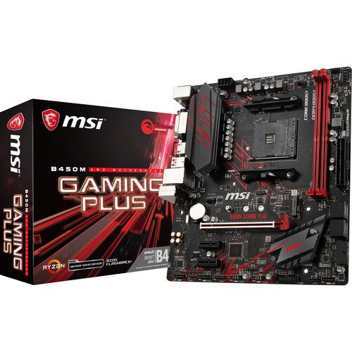 MSI B450M GAMING PLUS Motherboard