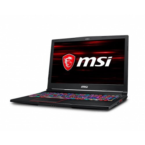 MSI GE63 15.6" Raider 9SX RTX Gaming Laptop - 256GB NVMe SSD + 1TB - 16GB DDR4 - NVIDIA GeForce RTX 2070 - Aluminum Black