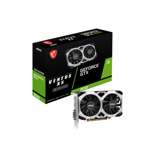 MSI GeForce GTX 1630 VENTUS XS 4G OC Graphics Card