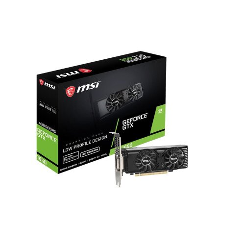MSI GeForce GTX 1650 4GT LP OCV1 Graphics Card