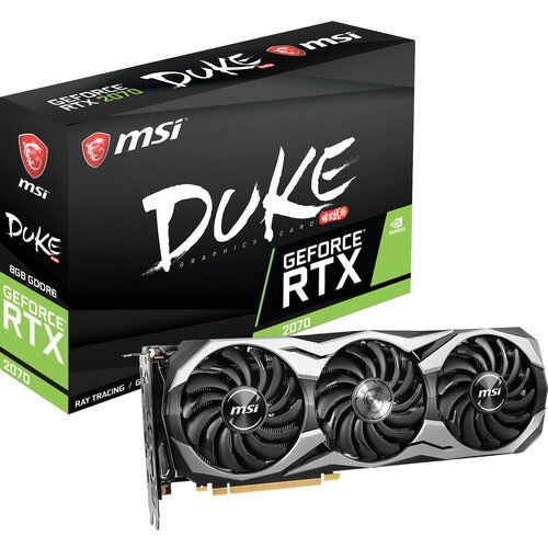 MSI GeForce RTX 2070 DUKE 8G OC Graphics Card