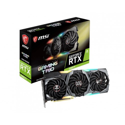 MSI GeForce RTX 2080 Ti GAMING TRIO Graphics Card
