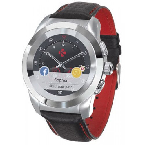 MyKronoz ZeTime Premium Hybrid Smartwatch - Silver - Petite
