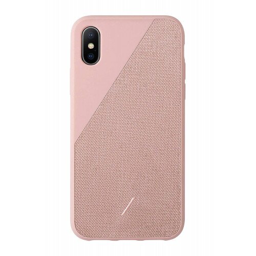 NATIVE UNION Clic Canvas Protective Fabric Case for iPhone XS - Rose