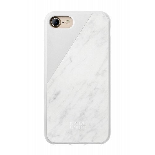 NATIVE UNION CLIC Marble Case - iPhone 8 Plus - White
