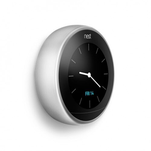 Nest Learning Thermostat - Stainless Steel - Single