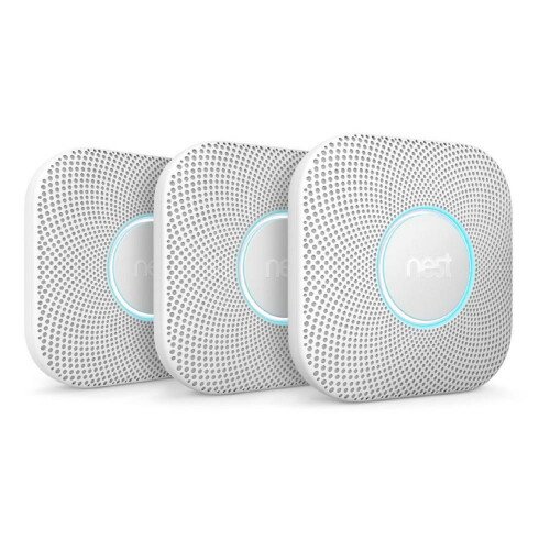 Nest Protect Smoke + CO Alarm - Battery - 3-Pack