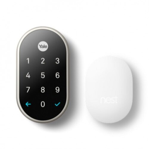 Nest x Yale Lock with Nest Connect - Satin Nickel