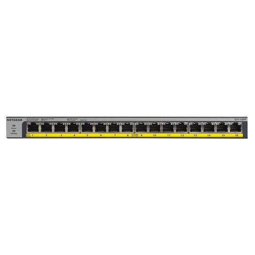 NETGEAR 16-Port Gigabit Ethernet Unmanaged PoE/PoE+ Switch