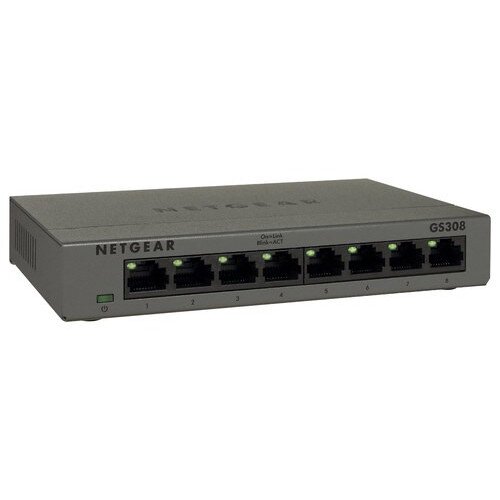 NETGEAR 300 Series Unmanaged SOHO 8-Port 10/100/1000 Gigabit Switch