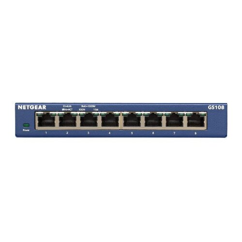 NETGEAR 8-Port Gigabit Ethernet Unmanaged Switch - GS108