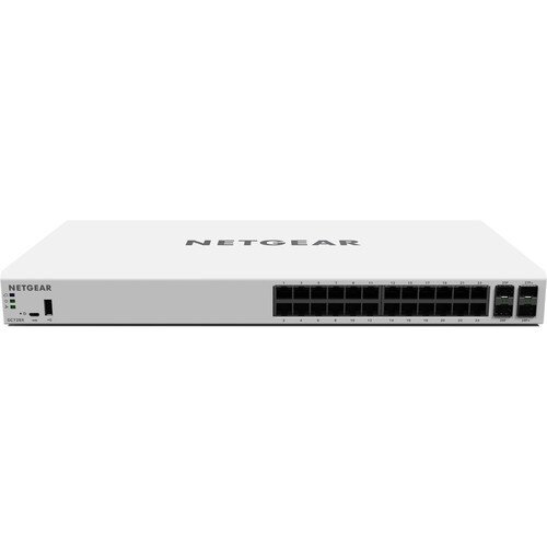 NETGEAR Insight Managed 28-Port Gigabit Ethernet Smart Cloud Switch with 2 SFP and 2 SFP+ Fiber Ports