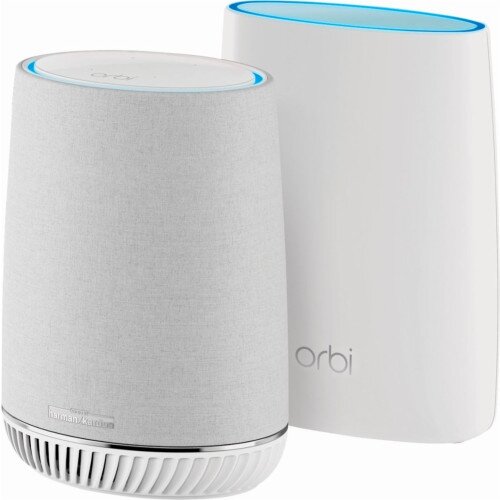 NETGEAR Orbi Mesh WiFi System with Orbi Voice Smart Speaker