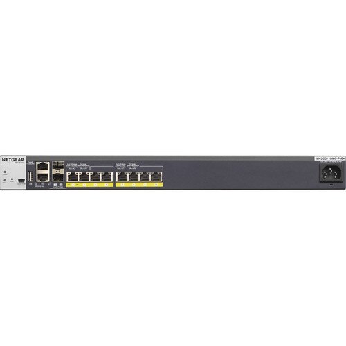 NETGEAR PoE+ 8x2.5G and 2x10G Aggregation Switch For Wave 2 11ac AP Deployment