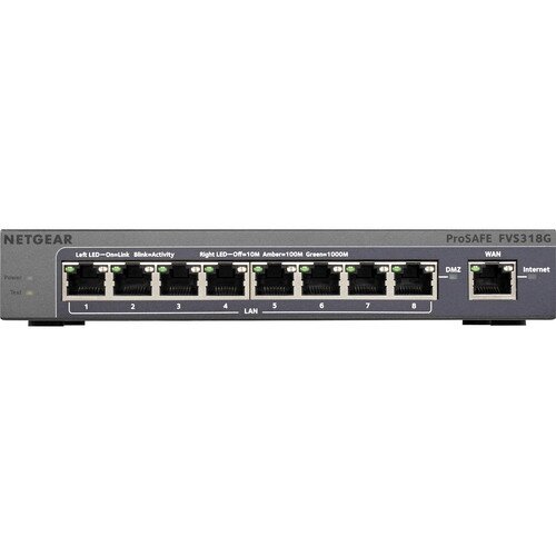 NETGEAR ProSAFE 8-port Gigabit VPN Firewall