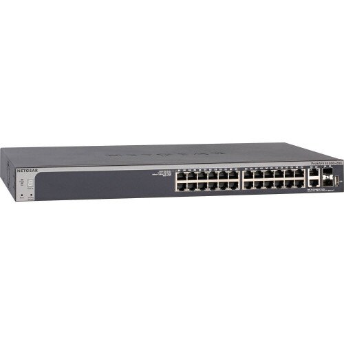 NETGEAR Gigabit Stackable Smart Switch (24 GE ports, 4 10G ports)