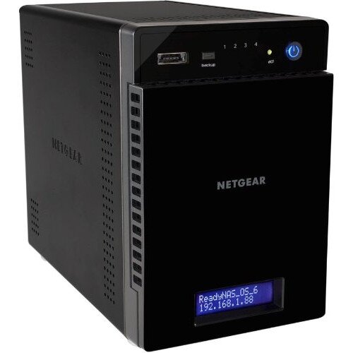 NETGEAR ReadyNAS 314 4-Bay Network Attached Storage - Small Business Desktop - 12TB
