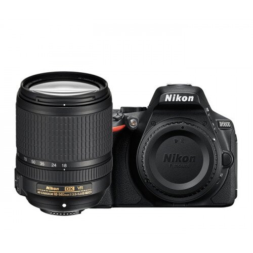 Nikon D5600 Digital SLR Camera - 18-140mm VR Lens Kit