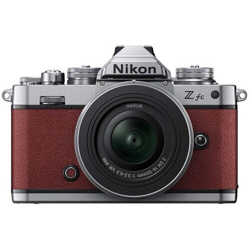 Nikon Z fc Mirrorless Camera - 16-50mm Kit - Crimson Red