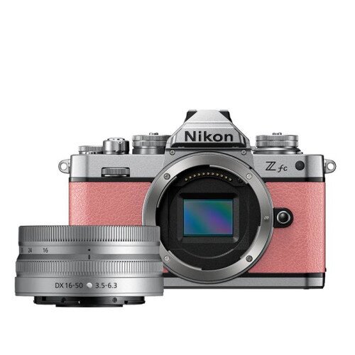 Nikon Z fc Mirrorless Camera - 16-50mm Kit - Coral Pink