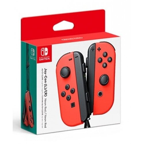 Nintendo Joy‑Con Controllers - Neon Red