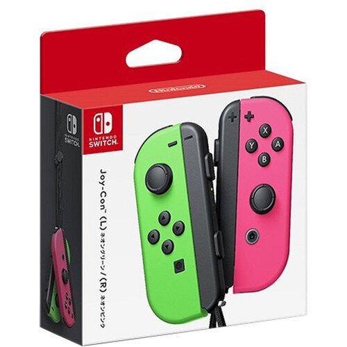 Nintendo Joy‑Con Controllers - Neon Pink/Neon Green