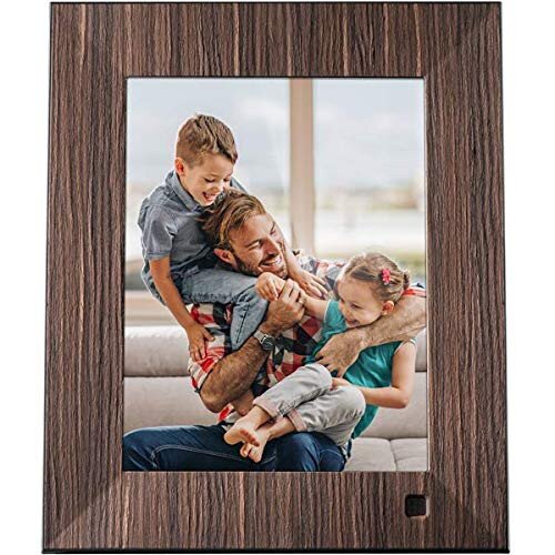 Nixplay Nix Lux Digital Frame (Non Wi-Fi) - 10 inch - Wood