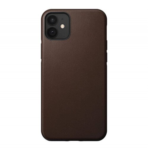 Nomad Rugged Case iPhone 12 Series - iPhone 12 - Rustic Brown