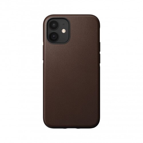 Nomad Rugged Case with MagSafe - iPhone 12 - Rustic Brown