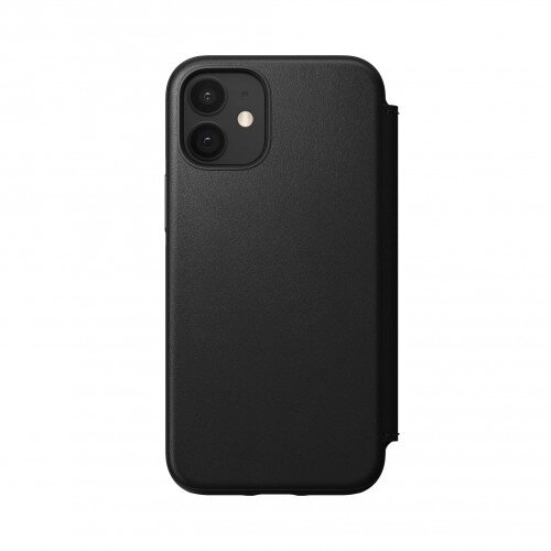 Nomad Rugged Folio Case with MagSafe - iPhone 12 Mini - Black