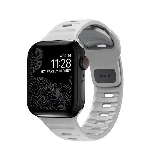 Nomad Sport Band Waterproof for Apple Watch - Lunar Gray - 41mm / 42mm