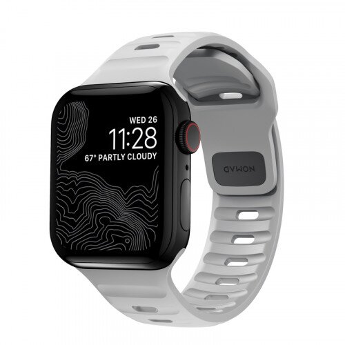 Nomad Sport Band Waterproof for Apple Watch - Lunar Gray - Ultra / 46mm