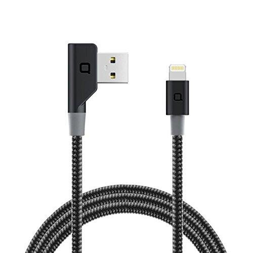 nonda ZUS Super Duty Lightning Cable & Carbon Fiber Edition - Right Angle - 4FT