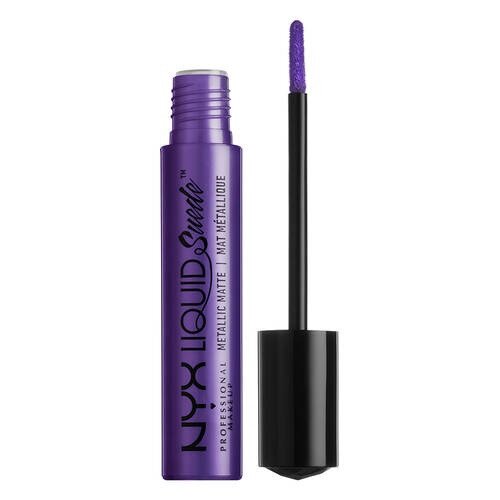 NYX Liquid Suede Metallic Matte Lipstick - Ego