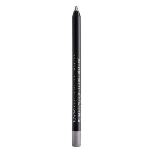 NYX Metallic Finish Eyeliner Pencil - Silver