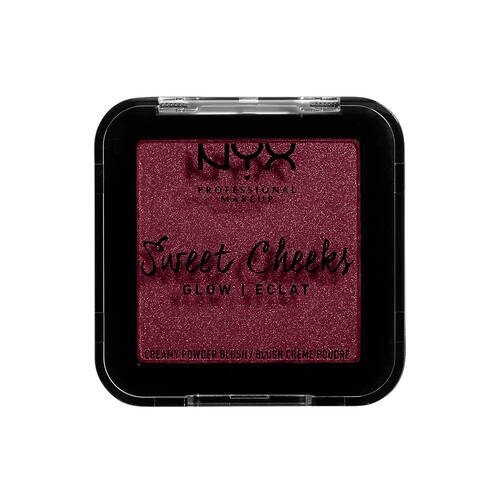 NYX Sweet Cheeks Creamy Powder Blush Glow - Red Riot
