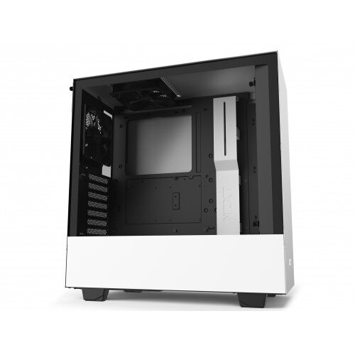 NZXT H510 Compact Mid-Tower Case with Tempered Glass - Matte White