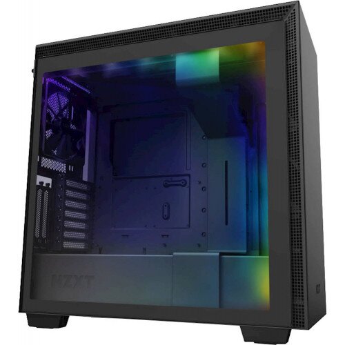 NZXT H710i Premium ATX Mid-Tower Computer Case with Lighting and Fan Control