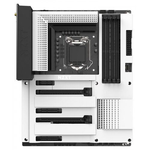 NZXT N7 Intel Z390 Gaming Motherboard - Matte White