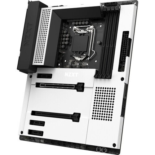 NZXT N7 Z590 Intel Z590 Gaming Motherboard with Wi-Fi and CAM Features - Matte White