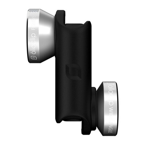 olloclip iPhone 6/6s / 6/6s Plus 4-in-1 Lens - Silver Lens / Black Clip