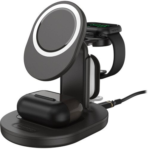 OtterBox 3-in-1 Charging Station with MagSafe - Radiant Night (Black)