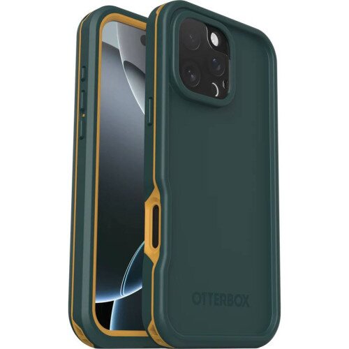 OtterBox Fre Series Case with MagSafe for iPhone 16 Pro Max - Sagebrush (Green)