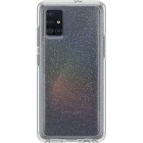 OtterBox Galaxy A51 Symmetry Series Clear Case - Stardust Glitter