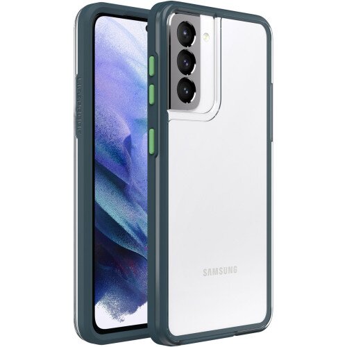 LifeProof SEE Case for Galaxy S21 5G - Oh Buoy (Clear/Green/Blue)