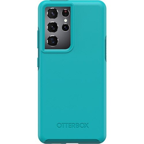 OtterBox Galaxy S21 Ultra 5G Symmetry Series Case - Rock Candy Blue