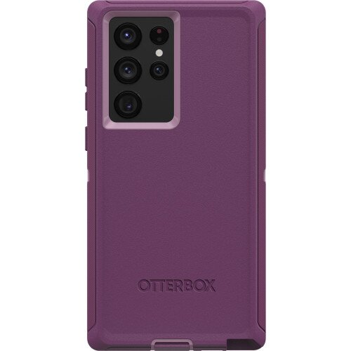 OtterBox Galaxy S22 Ultra Defender Series Case - Happy Purple