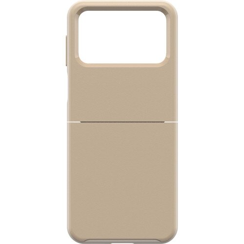OtterBox Symmetry Series Flex Antimicrobial Case for Galaxy Z Flip4 - Don't Even Chai (Brown)