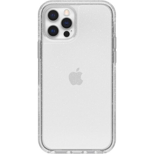OtterBox iPhone 12 and iPhone 12 Pro Case Symmetry Series Clear - Stardust (Clear Glitter)